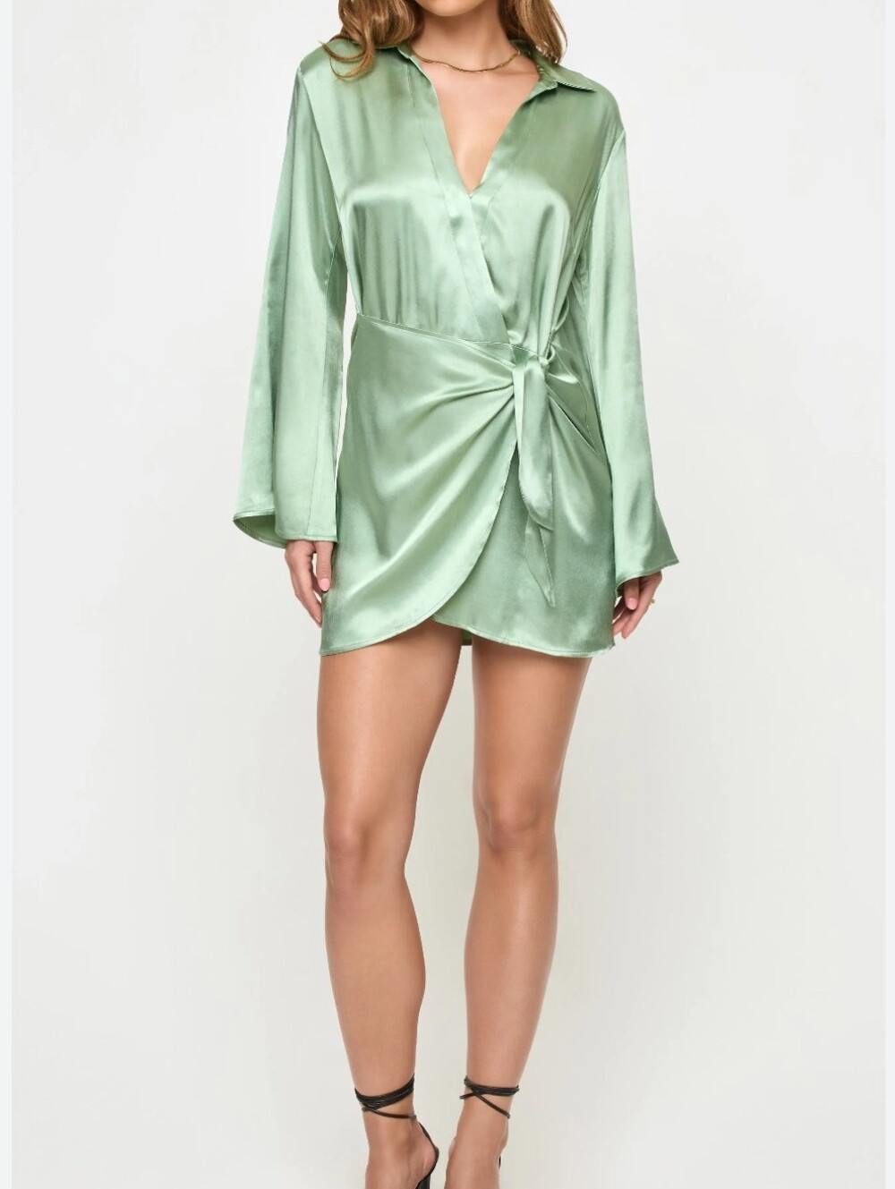 LSPACE Las Palmas Long Sleeve Minidress